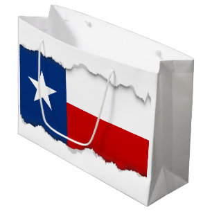 Classic Texas State Flag Large Gift Bag