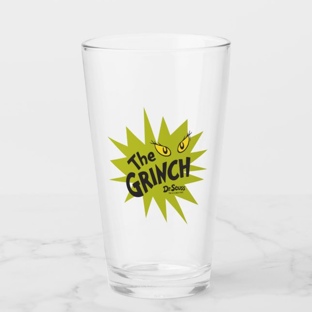 Classic The Grinch | Green Starburst Glass (Front)
