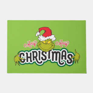 Classic The Grinch   Merry Merry Christmas Doormat