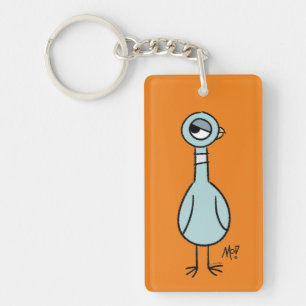 Classic The Pigeon Acrylic Keychain