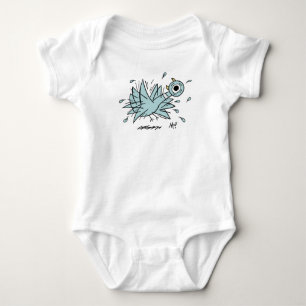 Classic The Pigeon Freakout Baby Bodysuit