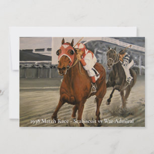 Classic Thoroughbred Race Horse Wins Card