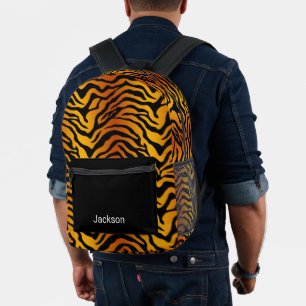 Classic Tiger Printed Backpack