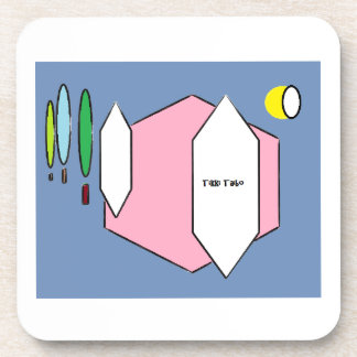 Classic Tikki Taibo.  On a coaster. Coaster