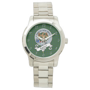 Classic Timeless Clan Agnew Hunting Old Tartan Pla Watch