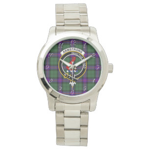 Classic Timeless Clan Armstrong Modern Badge Tarta Watch