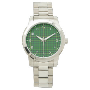 Classic Timeless Clan Arthur Plaid Tartan Plaid Gi Watch