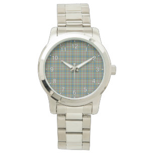 Classic Timeless Clan Balfour Tartan Plaid Gift Watch