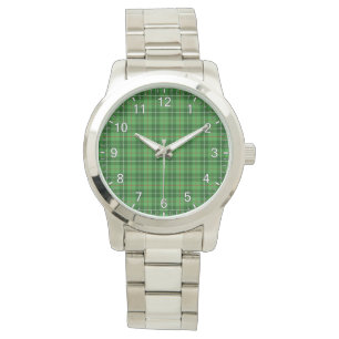 Classic Timeless Clan Blane Tartan Plaid Gift Watch