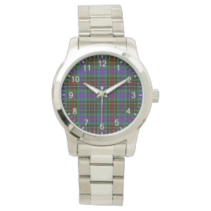 Classic Timeless Clan Brodie Hunting Tartan Plaid Watch
