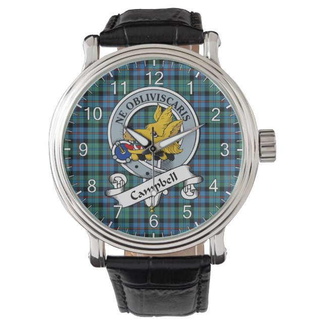 Classic Timeless Clan Campbell Of Cawdor Ancient ( Watch (Front)