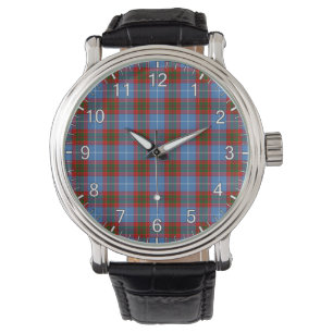 Classic Timeless Clan Congilton Tartan Plaid Gift  Watch