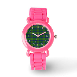 Classic Timeless Clan Cranstoun Hunting Tartan Pla Watch