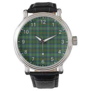 Classic Timeless Clan Cranstoun Tartan Plaid Gift Watch