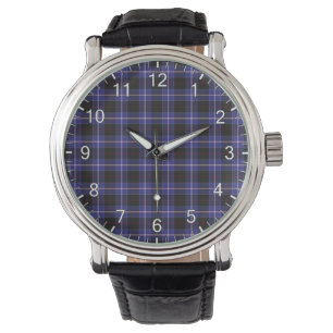 Classic Timeless Clan Dunlop Tartan Plaid Gift Watch