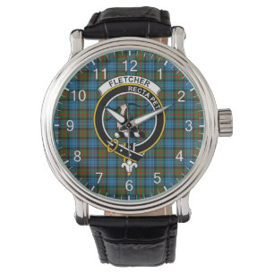 Classic Timeless Clan Fletcher of Dunan Tartan Bad Watch