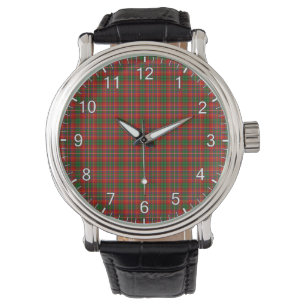 Classic Timeless Clan Innes Modern Tartan Plaid Watch