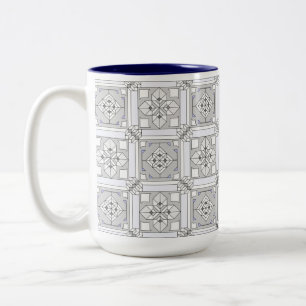 Classic Tin Ceiling Pattern Mug