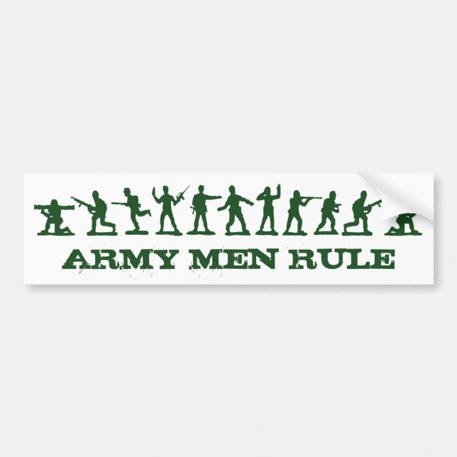 Classic Toy Soldiers Bumper Sticker (Front)