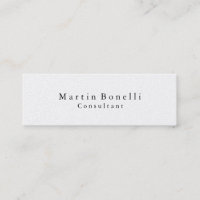 Classic Traditional Clean Business Card