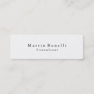Classic Traditional Clean Business Card
