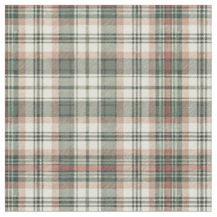 Classic Traditional Scottish Tartan Plaid Pattern Fabric