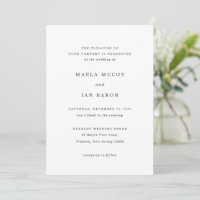 Classic Traditional Wedding