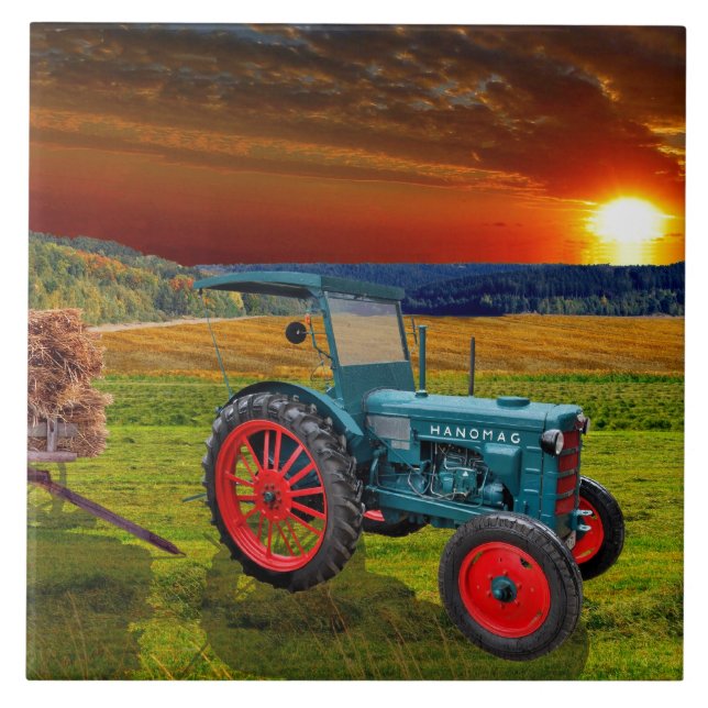 Classic Trecker Hanomag R22 Tile (Front)