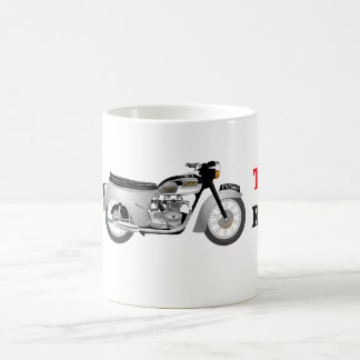 Classic Triumph T100A motorcycle mug