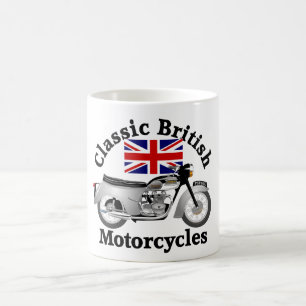 Classic Triumph T100A motorcycle mug