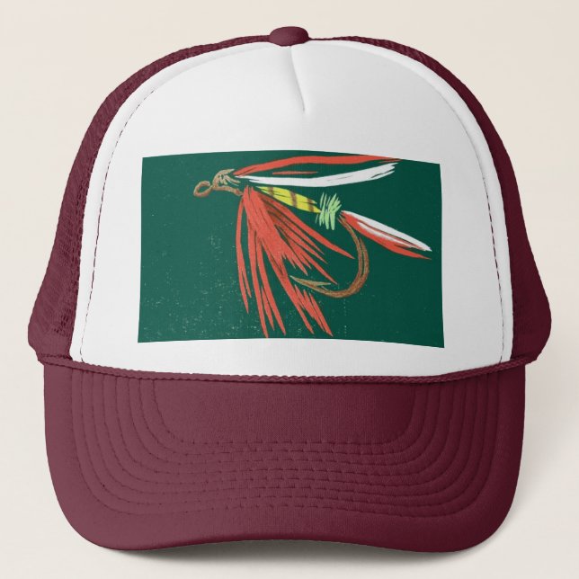Classic Trout Fly Hat Wet Fly (Front)