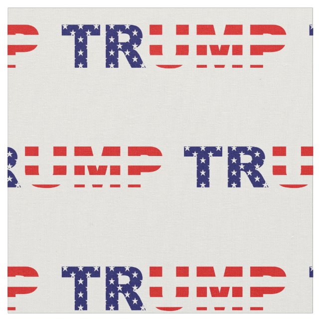 Classic Trump 2020 Fabric (Close Up)
