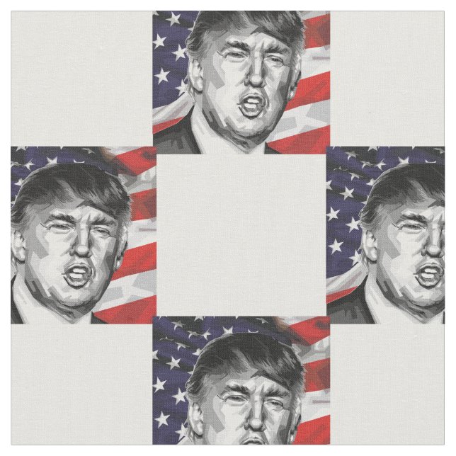 Classic Trump 2023 Fabric (Close Up)