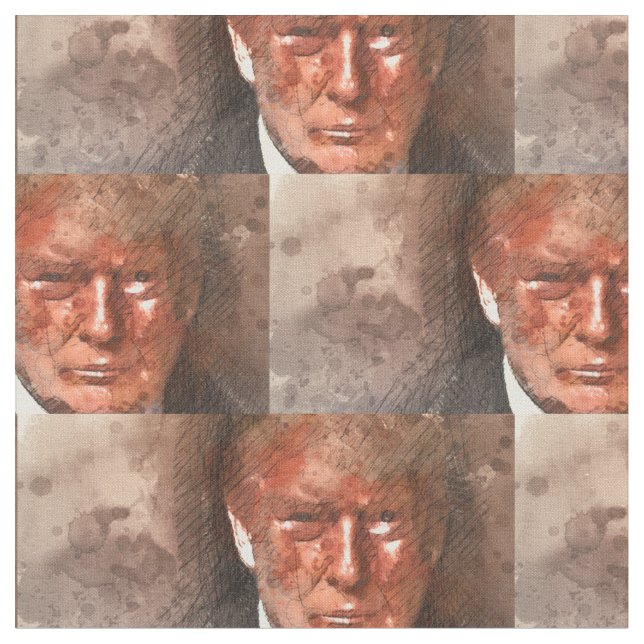 Classic Trump 2023 Fabric (Close Up)