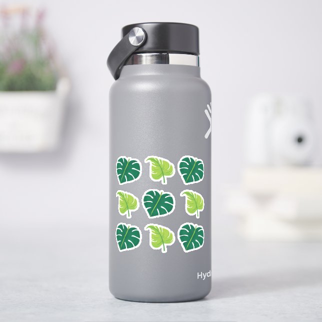 Classic Two Toned Green Leaves (HydroFlask)