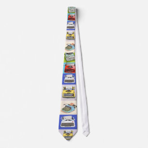 Classic Typewriters Tie