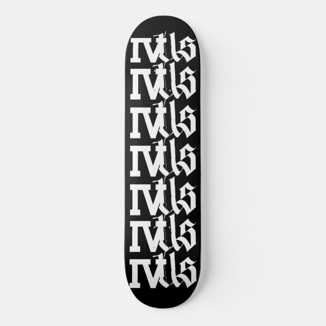 "Classic Uniform" Deck  Skateboard (Front)