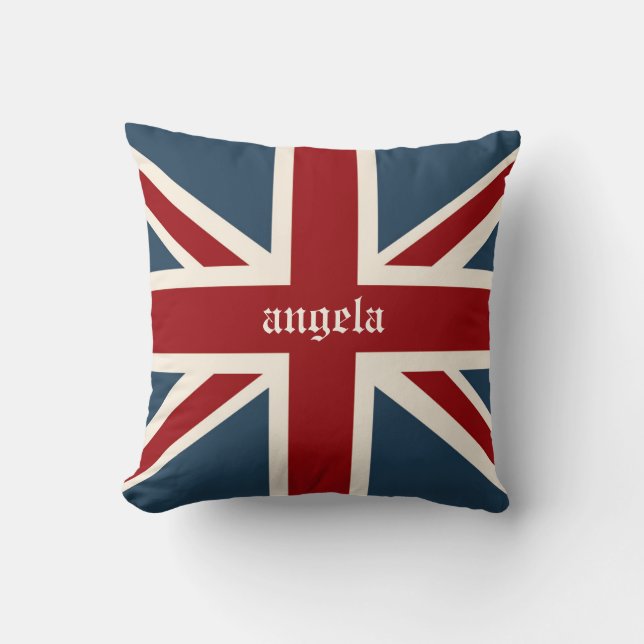 Classic Union Jack Flag Cushion (Front)