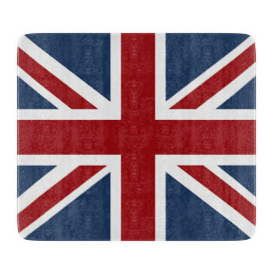 Classic Union Jack Flag Cutting Board