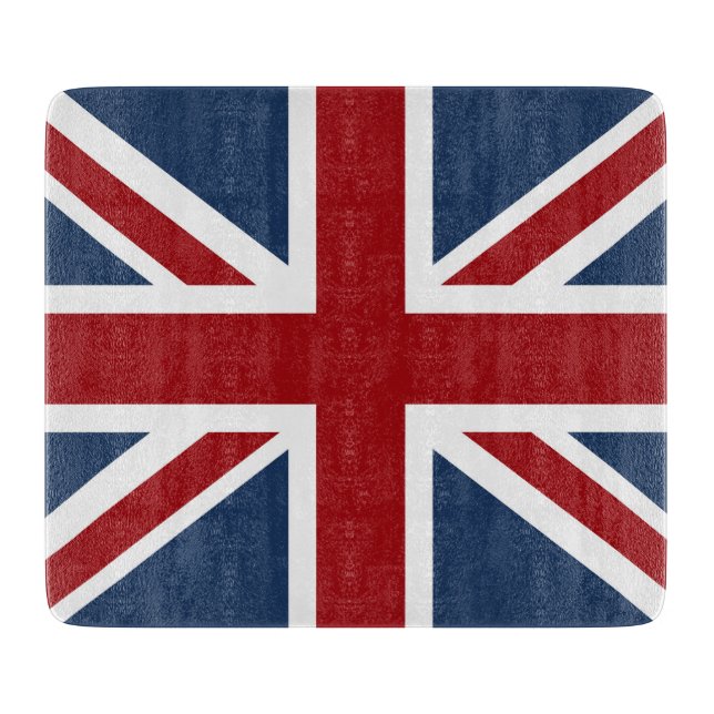 Classic Union Jack Flag Cutting Board (Front)
