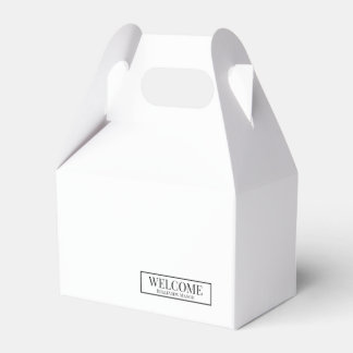 Classic Vacation Rental Favour Box