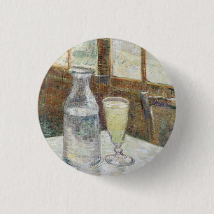 Classic Van Gogh Paris Cafe Absinthe Art 3 Cm Round Badge