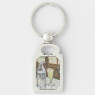 Classic Van Gogh Paris Cafe Absinthe Art Key Ring