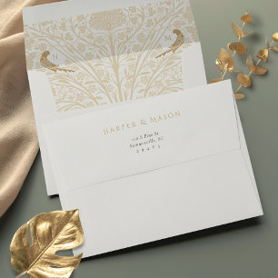 Classic Victorian-Inspired Wedding Envelope