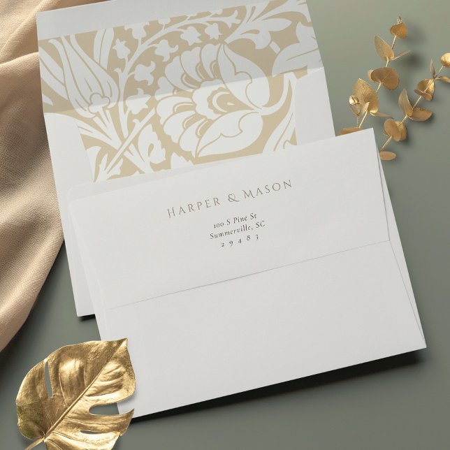 Classic Victorian-Inspired Wedding Envelope (Creator Uploaded)