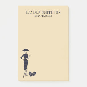 Classic Vintage 50's Fashion Post-It Notes
