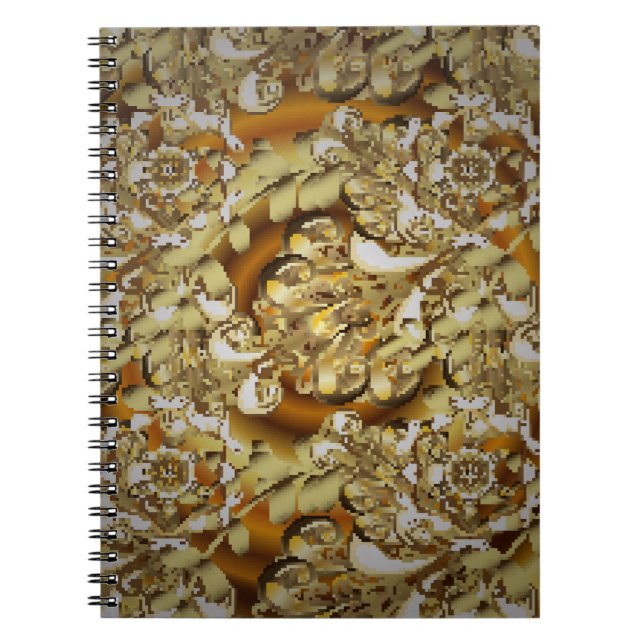 Classic vintage background. Seamless classic vinta Notebook (Front)