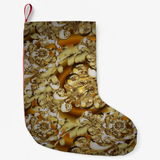 Classic vintage background. Seamless classic vinta Small Christmas Stocking