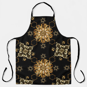 Classic vintage background. Traditional orient orn Apron