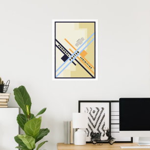 Classic vintage Bauhaus poster art